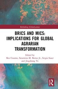 Kirjan kansi "BRICS and MICs: Implications for Global Agrarian Transformation"