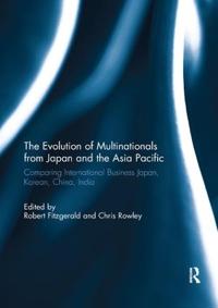 Bokomslag för "The Evolution of Multinationals from Japan and the Asia Pacific"