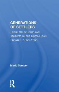Bokomslag för "Generations Of Settlers"