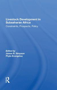 Bokomslag för "Livestock Development In Subsaharan Africa"