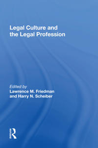 Bokomslag för "Legal Culture And The Legal Profession"