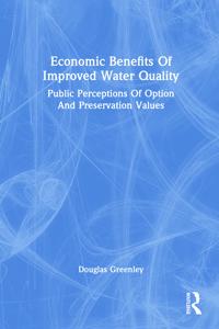 Bokomslag för "Economic Benefits Of Improved Water Quality"