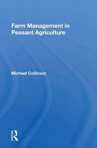 Bokomslag för "Farm Management in Peasant Agriculture"