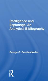 Bokomslag för "Intelligence And Espionage"