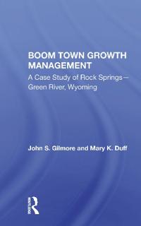 Bokomslag för "Boom Town Growth Managem"
