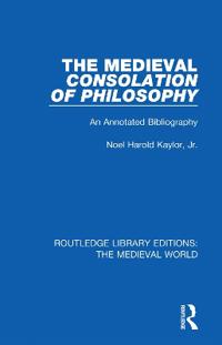 Bokomslag för "The Medieval Consolation of Philosophy"