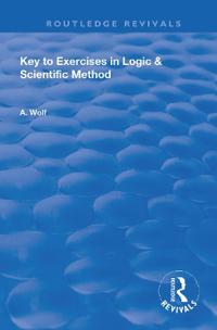 Bokomslag för "Key to Exercises in Logic and Scientific Method"