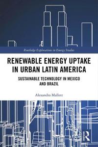 Kirjan kansi "Renewable Energy Uptake in Urban Latin America"