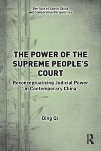 Bokomslag för "The Power of the Supreme People's Court"