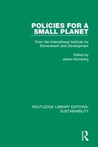 Bokomslag för "Policies for a Small Planet"