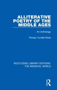 Bokomslag för "Alliterative Poetry of the Later Middle Ages"