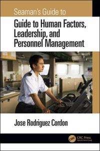 Kirjan kansi "Seaman's Guide to Human Factors, Leadership, and Personnel Management"