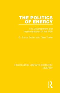 Bokomslag för "The Politics of Energy"