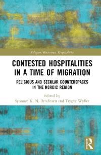 Kirjan kansi "Contested Hospitalities in a Time of Migration"