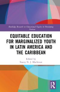Kirjan kansi "Equitable Education for Marginalized Youth in Latin America and the Caribbean"