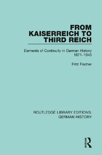 From Kaiserreich to Third Reich