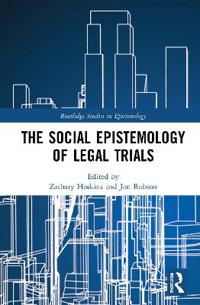 Kirjan kansi "The Social Epistemology of Legal Trials"