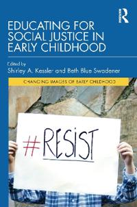 Kirjan kansi "Educating for Social Justice in Early Childhood"
