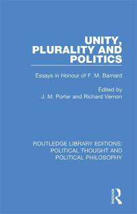 Bokomslag för "Unity, Plurality and Politics"