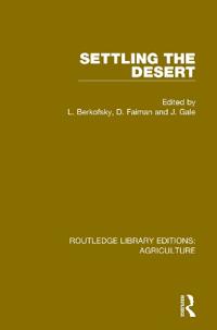 Bokomslag för "Settling the Desert"
