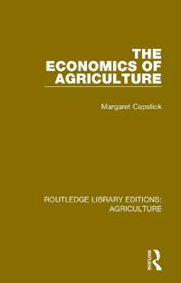 Bokomslag för "The Economics of Agriculture"