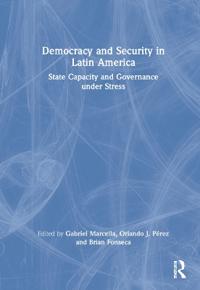 Kirjan kansi "Democracy and Security in Latin America"