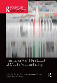 Bokomslag för "The European Handbook of Media Accountability"