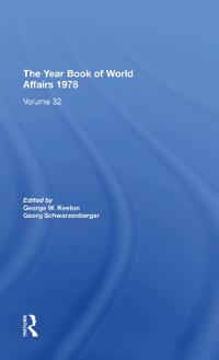 Bokomslag för "The Year Book Of World Affairs, 1978"