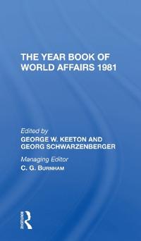 Bokomslag för "The Year Book Of World Affairs, 1981"