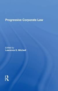 Progressive Corporate Law
