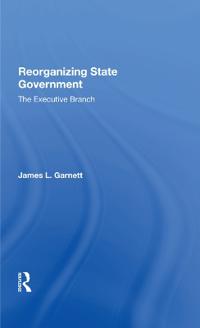Reorganizing State Government
