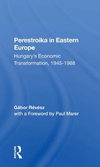 Bokomslag för "Perestroika In Eastern Europe"