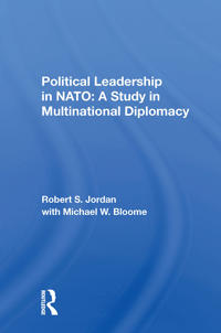 Kirjan kansi "Political Leadership In Nato"