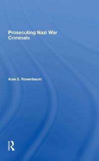 Bokomslag för "Prosecuting Nazi War Criminals"