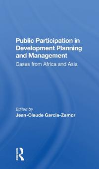 Bokomslag för "Public Participation In Development Planning And Management"