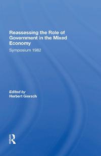 Bokomslag för "Reassessing/ Avail.hc.only! The Mixed Economy"