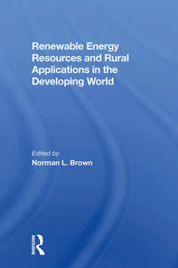Bokomslag för "Renewable Energy Resources And Rural Applications In The Developing World"