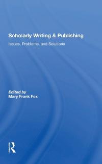 Bokomslag för "Scholarly Writing And Publishing"
