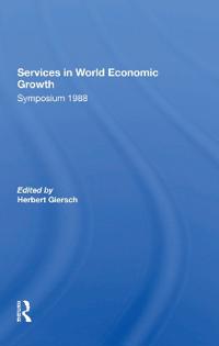 Bokomslag för "Services In World Economic Growth"