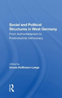 Bokomslag för "Social And Political Structures In West Germany"