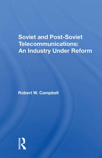 Bokomslag för "Soviet And Postsoviet Telecommunications"