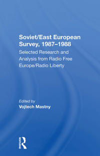 Bokomslag för "Soviet/East European Survey, 1987-1988"