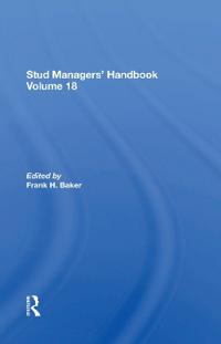 Bokomslag för "Stud Managers' Handbook, Vol. 18"