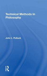 Bokomslag för "Technical Methods In Philosophy"