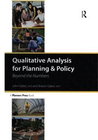 Bokomslag för "Qualitative Analysis for Planning & Policy"