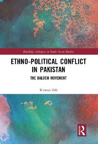 Kirjan kansi "Ethno-political Conflict in Pakistan"