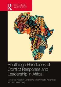 Kirjan kansi "Routledge Handbook of Conflict Response and Leadership in Africa"