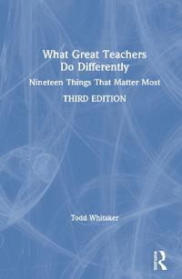 Bokomslag för "What Great Teachers Do Differently"