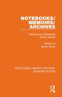 Bokomslag för "Notebooks/Memoirs/Archives"