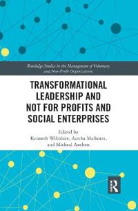 Bokomslag för "Transformational Leadership and Not for Profits and Social Enterprises"